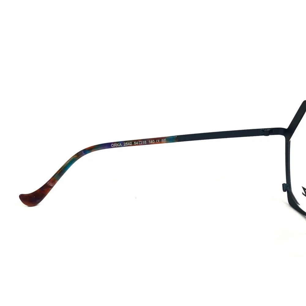 BOZ by J.F. Rey Eyeglasses Frames ORKA 2542 Matte Navy Blue Green 54-18-140